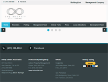 Tablet Screenshot of infinitysf.org